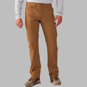 NWT Prana Men's Brion Pant 32” Inseam Water Repellent UPF50 Casual Stretch‎